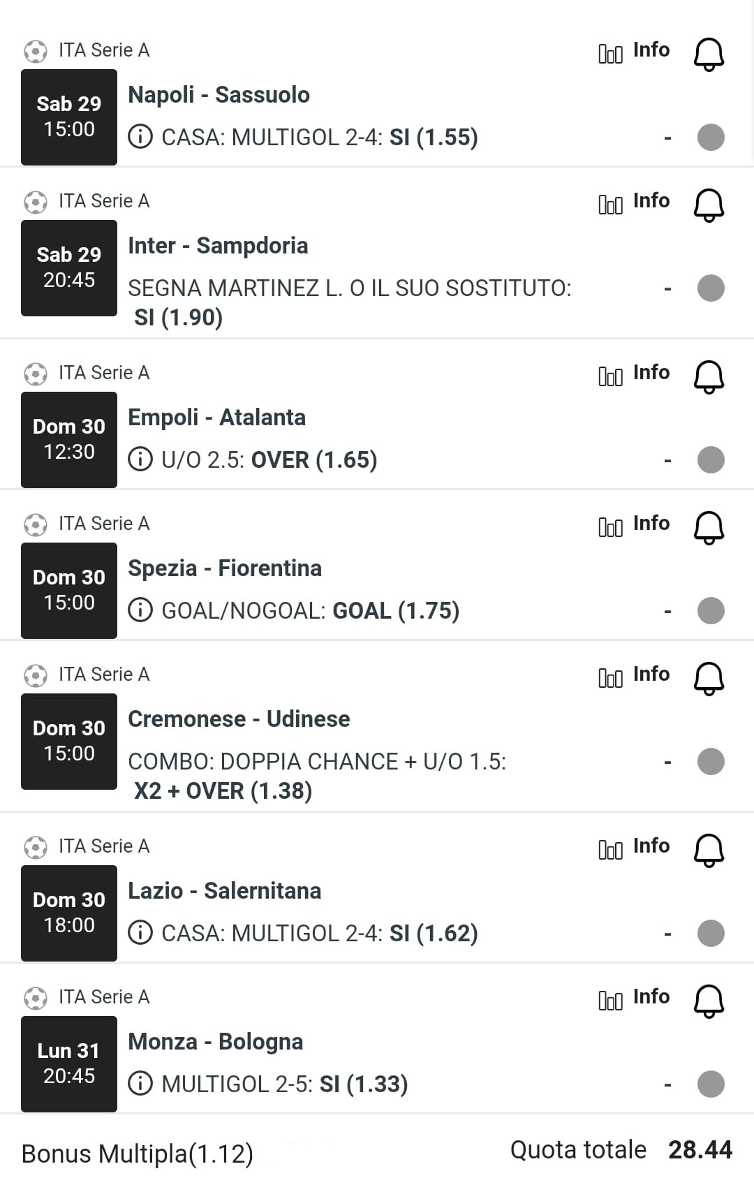 Multipla Serie A