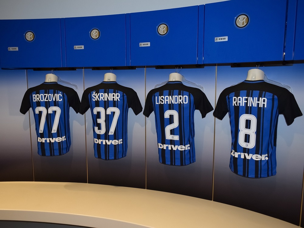 Spogliatoio Inter