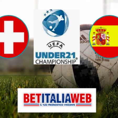 Pronostico Spagna U21-Svizzera U21: quote e scommesse sui quarti di finale degli Europei Under 21