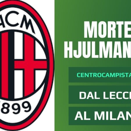 Morten Hjulmand lascia Lecce per giocare nel Milan?