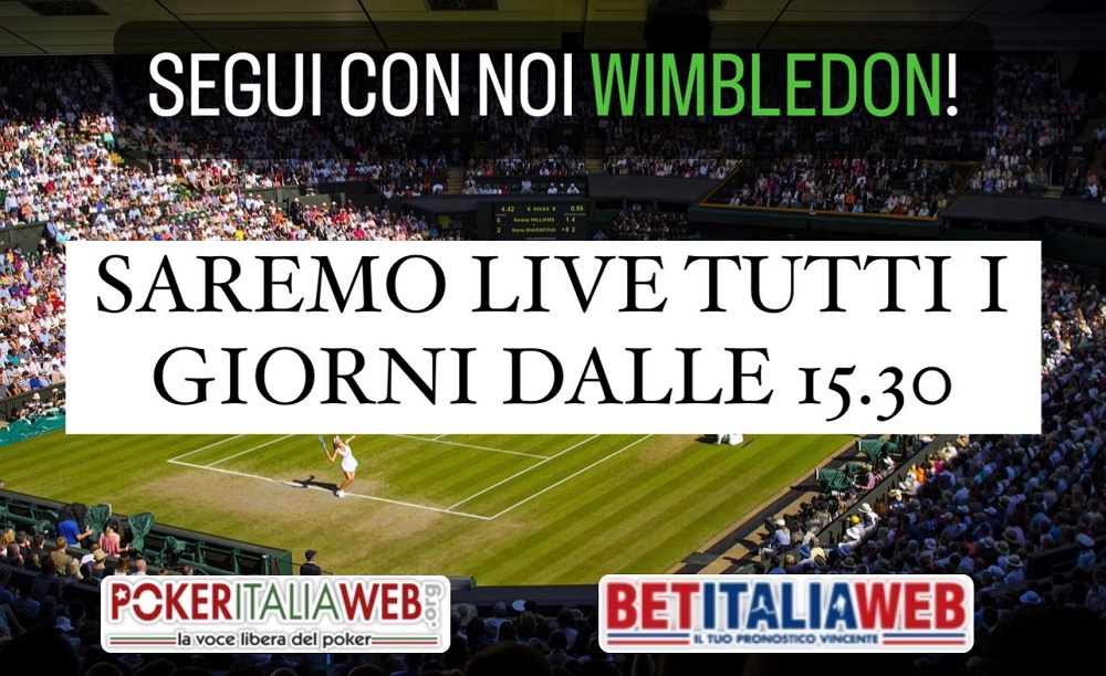 Segui Wimbledon Live con BetItaliaWeb
