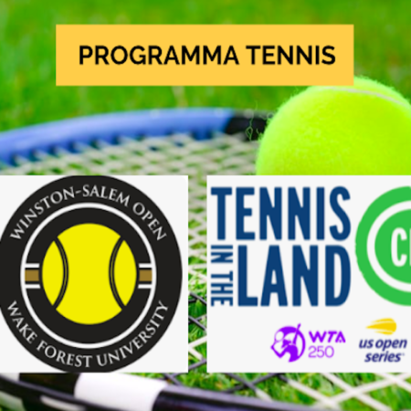 Pronostici Tennis: il programma ATP/WTA della settimana. Si gioca a Winston Salem e Cleveland, ultimi tornei prima dello US Open