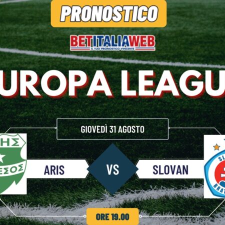 Aris Limassol-Slovan Bratislava di Europa League, pronostico gratuito, quote scommesse e risultato esatto