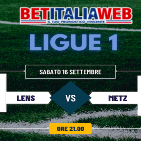 Pronostico Lens-Metz e partite della 5° giornata del campionato di calcio francese