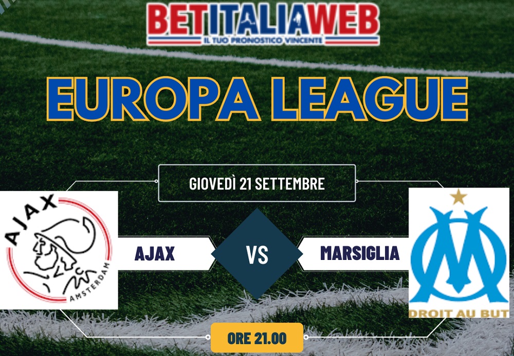 Pronostico Ajax-Marsiglia di Europa League