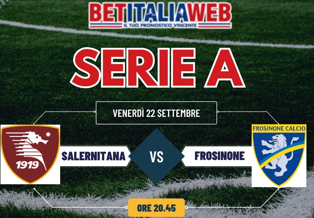 Pronostico Salernitana-Frosinone di Serie A