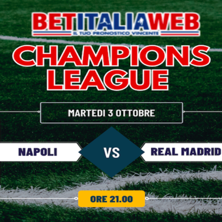 Pronostico Napoli-Real Madrid: pronostico gratuito Champions League, quote e risultato esatto