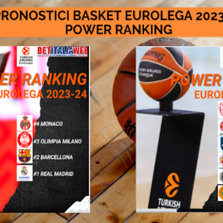 Pronostici Basket Eurolega 2023/24 VIDEO: il nostro Power Ranking per inizio stagione