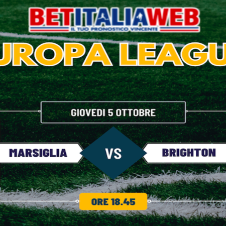 Pronostico Marsiglia-Brighton: probabili formazioni, pronostico gratuito, risultato esatto e quote