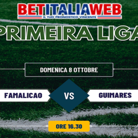Pronostici Primeira Liga: Famalicao-Guimares e partite del 8° giornata in Portogallo