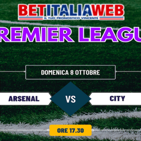 Pronostici Arsenal-Manchester City, Wolves-Aston Villa e partite del 8° giornata di Premier League del 7-8 ottobre