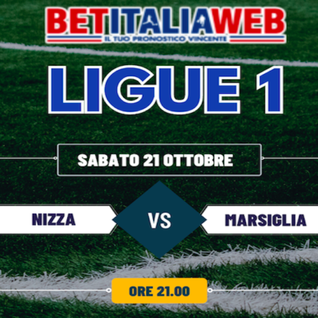 Pronostico Nizza-Marsiglia, quote e analisi sulle partite della 9a giornata di Ligue 1 in Francia