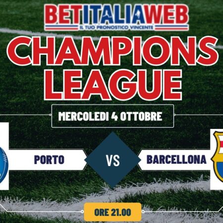 Pronostico Porto-Barcellona di Champions League, risultato esatto e quote scommessa
