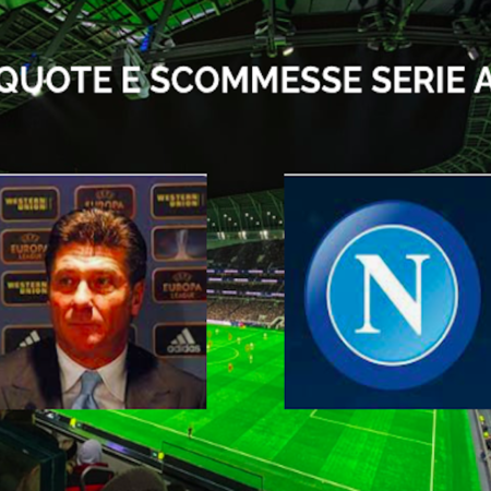 Pronostici Serie A: il Napoli sceglie il ritorno di Walter Mazzarri. Tutte le quote antepost aggiornate sui partenopei