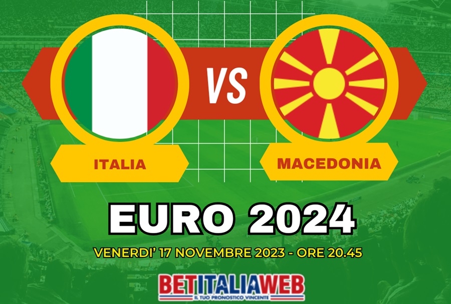 Pronostico Italia-Macedonia del Nord di Euro 2024