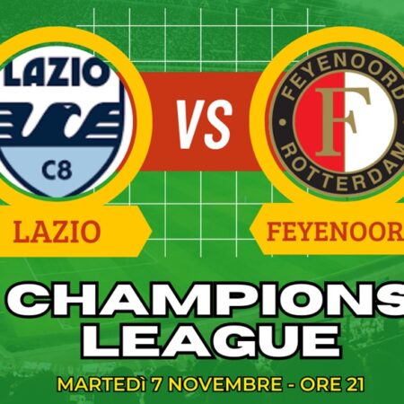 Lazio-Feyenoord pronostico gratuito, quote scommesse e risultato esatto