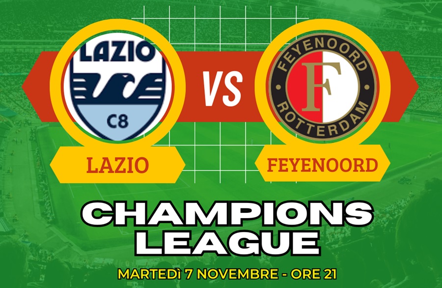 Pronostico Lazio-Feyenoord di Champions League