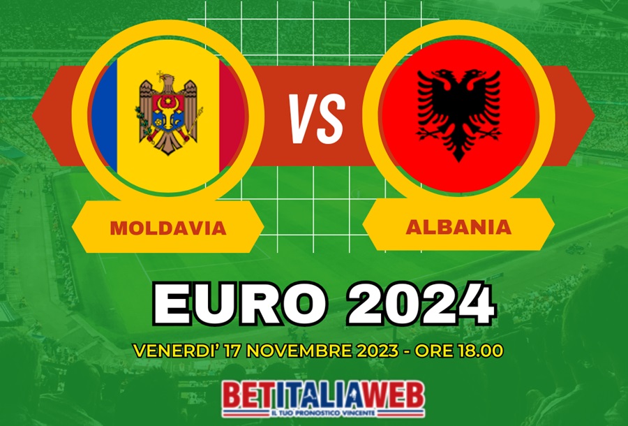 Pronostico Moldavia-Albania di Euro 2024