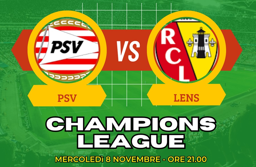 Pronostico PSV-Lens di Champions League