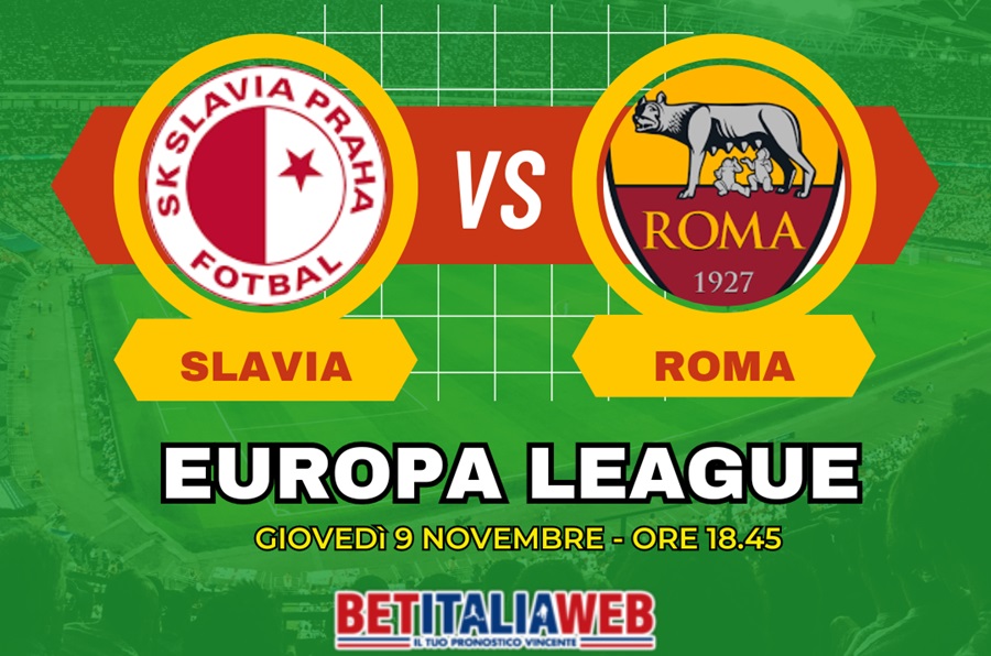 Pronostico Slavia Praga-Roma di Europa League