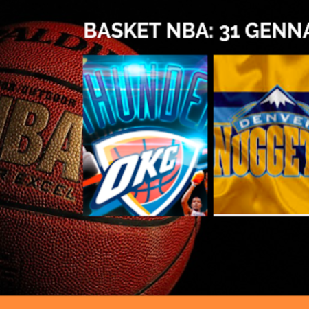 Pronostici Basket NBA: Thunder-Nuggets, Timberwolves-Mavericks e le partite di mercoledì 31 gennaio 2024