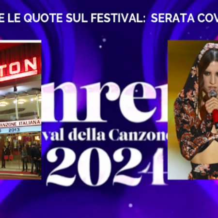 Pronostici San Remo 2024: Angelina Mango super favorita nella serata delle cover. Annalisa perde terreno