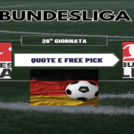 Pronostici Bundesliga: analisi 26° giornata con free pick su Darmstadt-Bayern e Borussia Dortmund-Francoforte