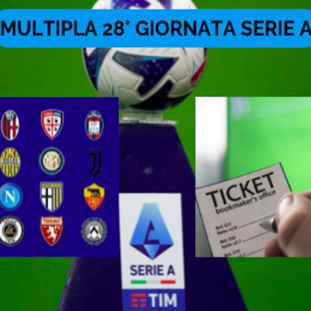 Pronostici Serie A: Schedina 28° giornata. Multipla Quota @4.09 sul campionato di calcio italiano