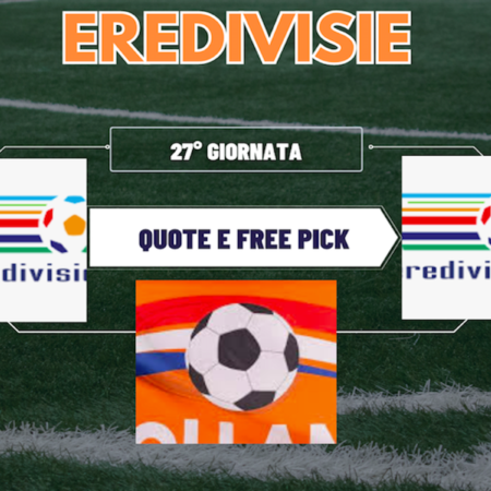 Pronostici Eredivisie: analisi 27° giornata e free pick su Sparta Rotterdam-Fortuna Sittard
