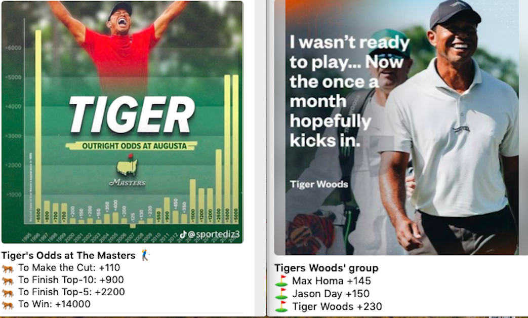 Pronostici Golf: The Masters Augusta 2024