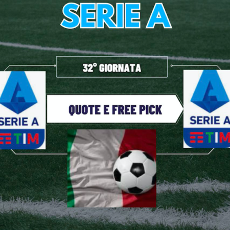 Pronostici Serie A: probabili formazioni, statistiche e scommesse su TUTTE le partite della 32a giornata in un click