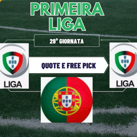 Pronostici Primeira Liga: analisi 29° giornata con free pick Estoril-Braga