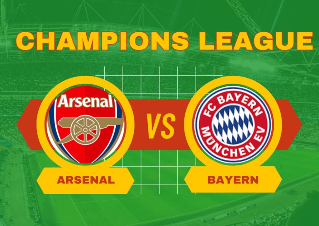 Pronostico Arsenal-Bayern Monaco di Champions League