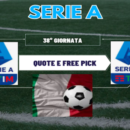 Pronostici Serie A: probabili formazioni, statistiche e scommesse su TUTTE le partite della 38a giornata in un click