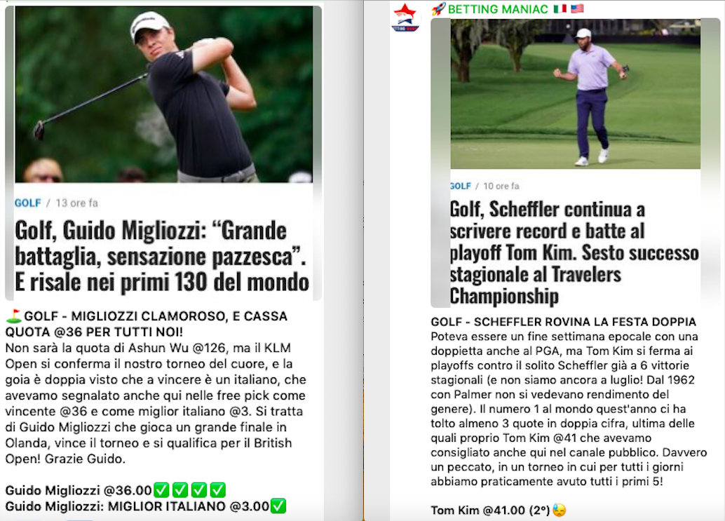 Pronostici Golf Rocket Mortage Classic 2024