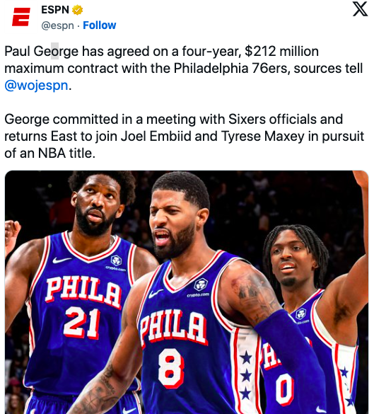 Aggiornamenti mercato NBA