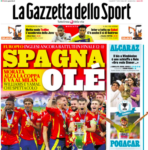 Pronostici Calciomercato 15 luglio 2024