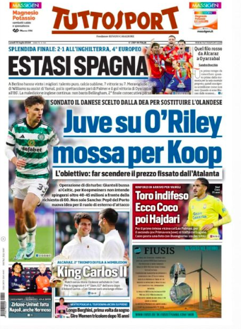 Pronostici Calciomercato 15 luglio 2024