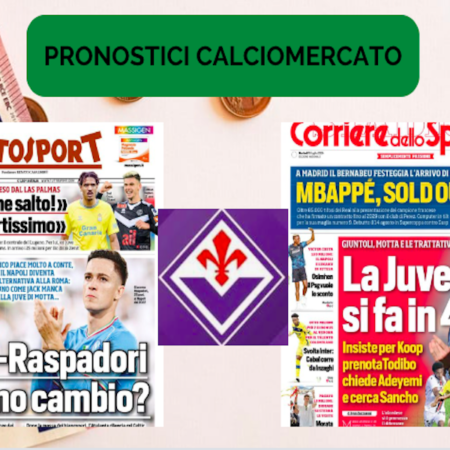 Pronostici Calciomercato: quote e scommesse sul mercato della FIORENTINA e ultime notizie