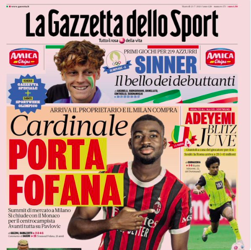 Pronostici Calciomercato 23 luglio 2024