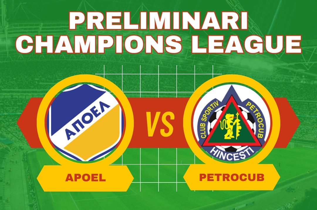 Pronostico APOEL-Petrocub di Champions League