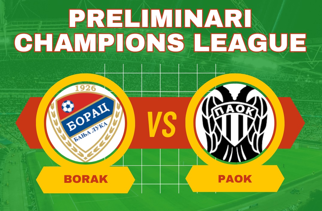 Pronostico Borak Banja Luka- Paok Salonicco di Champions League