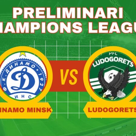 Pronostico Dinamo Minsk-Ludogorest di Champions League del 31/07/2024