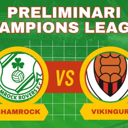Pronostico Shamrock Rovers-Vikingur Reykjavik di Champions League del 16/07/2024