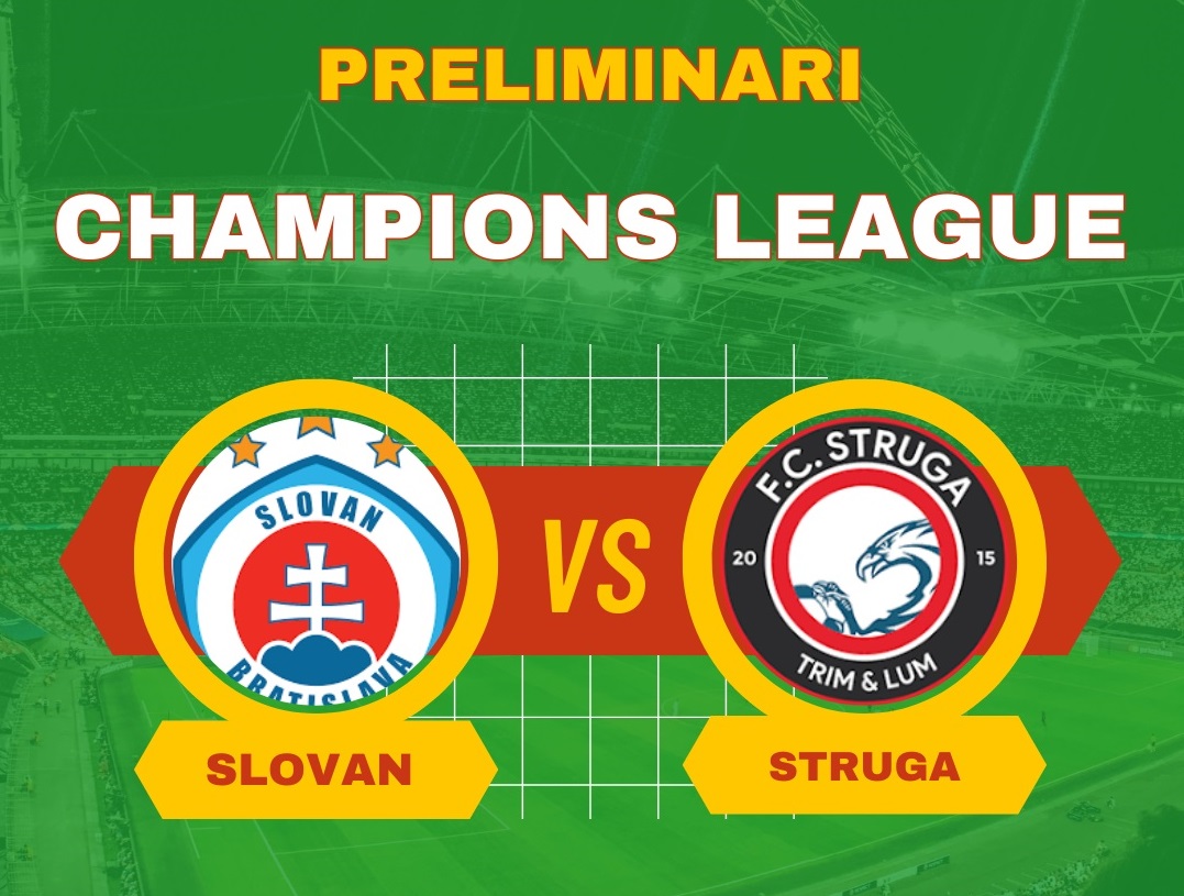 Pronostico Slovan Bratislava-Struga di Champions League