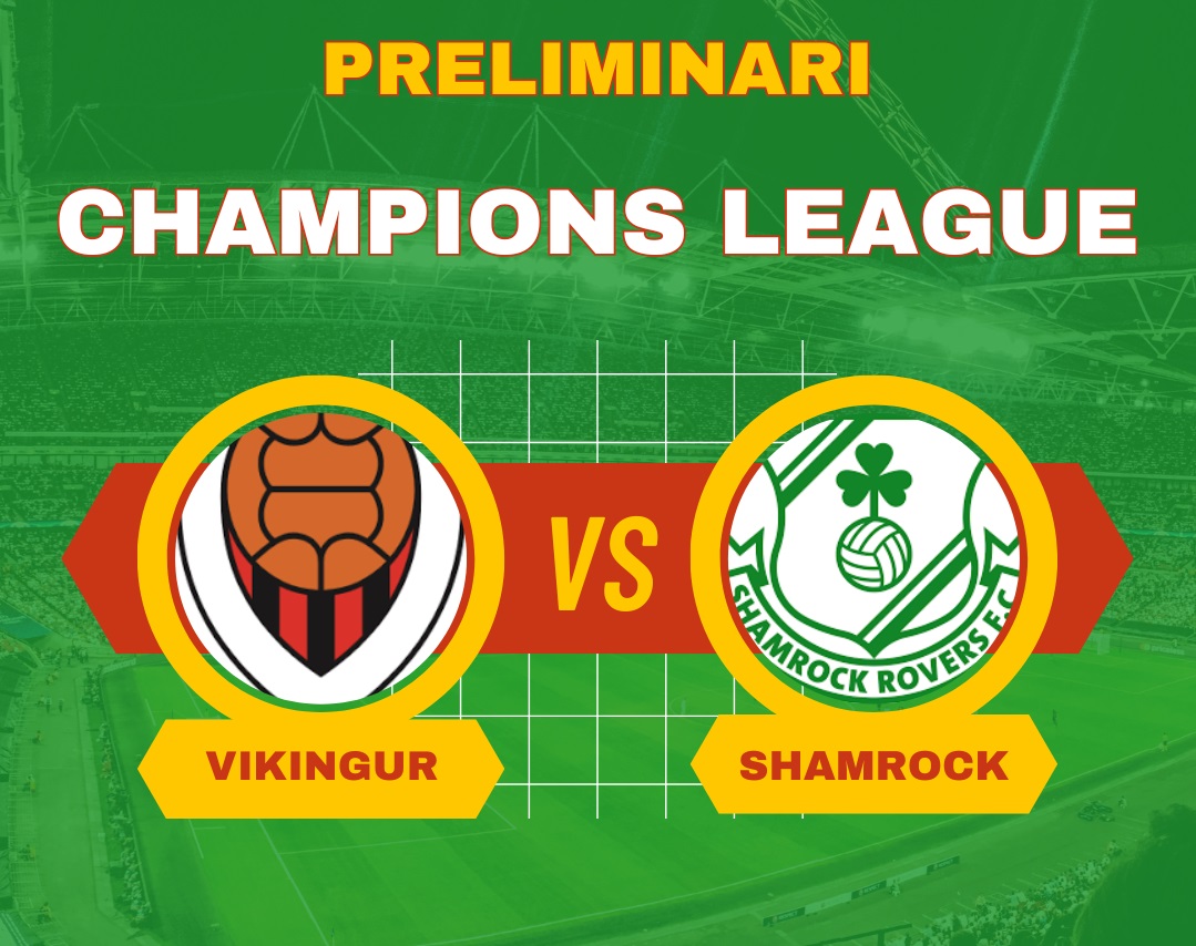 Pronostico Vikingur-Shamroch Rovers di Champions League