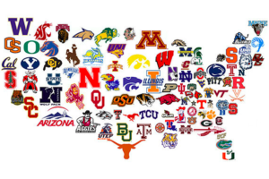 Mappa NCAAF