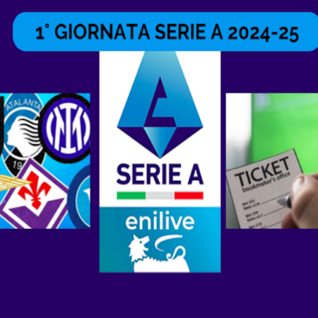 Pronostici Serie A 2024-25, 1° giornata. Tutte le partite in un click e MULTIPLA quota @4.42