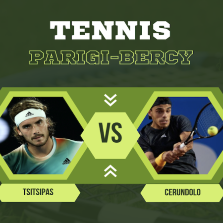 Pronostico Stefanos Tsitsipas-Francisco Cerundolo: ottavi di finale Tennis Master 1000 ATP Parigi-Bercy del 31 ottobre 2024