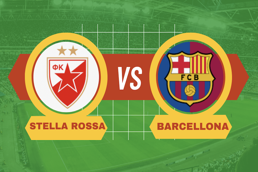 Pronostico Stella Rossa-Barcellona 6 novembre 2024